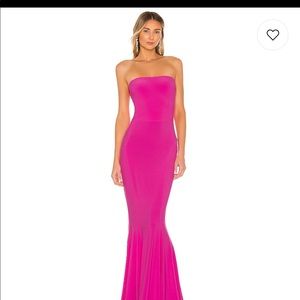 Revolve Normal Kamala Strapless Fishtail Dress size M - perfect condition